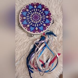Hand Decorated Festival Tambourine